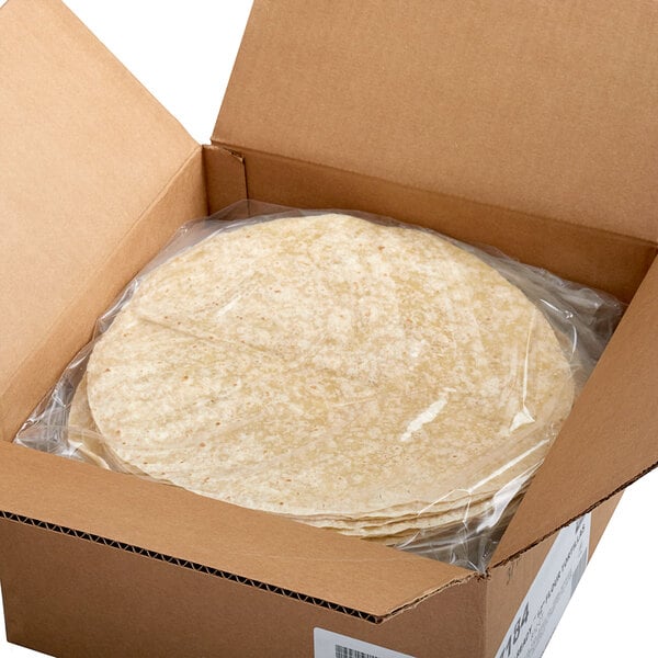 Mission 12" Fry-Ready Flour Tortillas - 96/Case