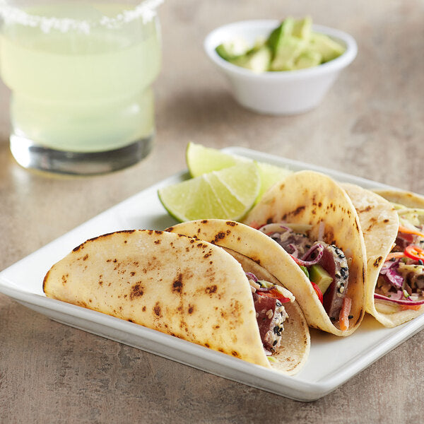 Mission 5 1/2" Super Soft White Corn Tortillas - 360/Case