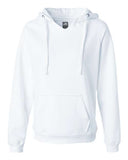 J. America Women's Sueded V-Neck Hooded Sweatshirt