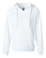 J. America Women's Sueded V-Neck Hooded Sweatshirt