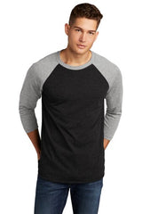 Next Level® Unisex Tri Blend Crewneck Three Quarter Sleeve Raglan Tee