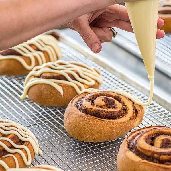 Rich's Fresh N Ready Freezer-to-Oven Cinnamon Roll Dough with Icing 2.5 oz. - 120/Case