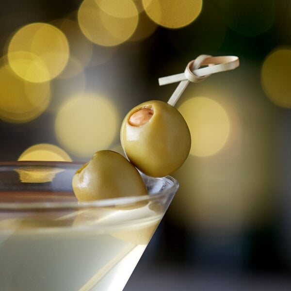 Belosa Hickory-Smoked Almond Stuffed Queen Olives 12 oz. (7.5 oz. Dr. Wt.)