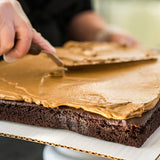 Rich's Allen 90 oz. Half Sheet Uniced Brownie Tray - 5/Case