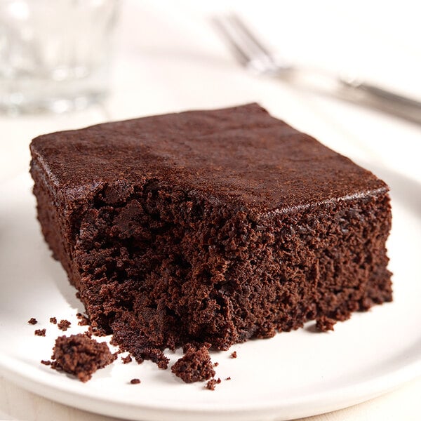 Rich's Allen 90 oz. Half Sheet Uniced Brownie Tray - 5/Case