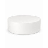 O'Creme Round Polystyrene Cake Dummy, 6" Diameter x 3" High