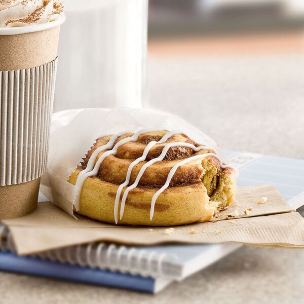 Rich's Fresh N Ready Freezer-to-Oven Cinnamon Roll Dough with Icing 4.5 oz. - 96/Case