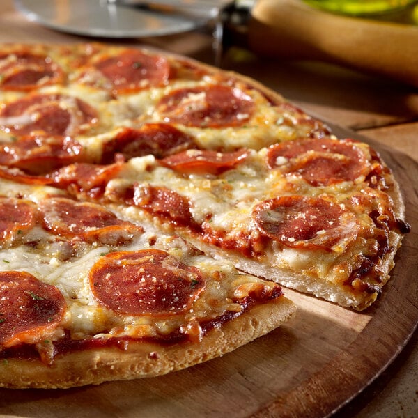 Rich's 16" Par-Baked Thin Pizza Crust - 16/Case