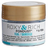 Roxy & Rich 4 Gram Teal Fondust Hybrid Food Color