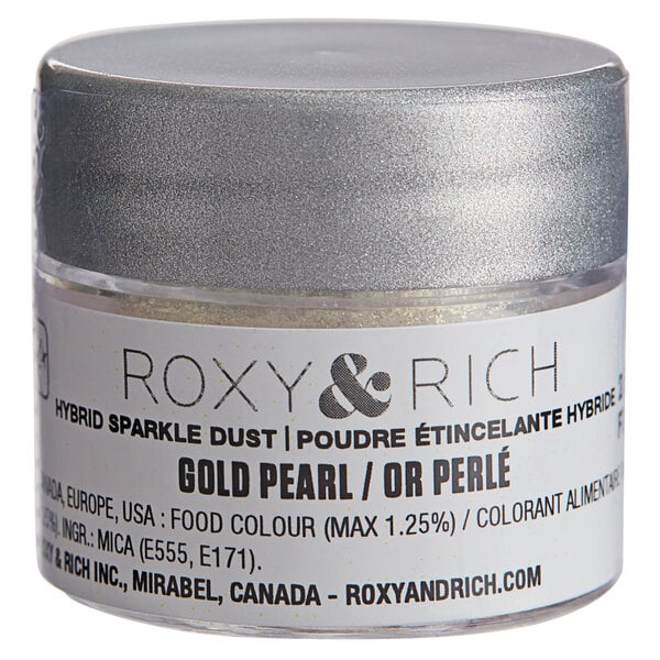 Roxy & Rich 2.5 Gram Gold Pearl Sparkle Dust