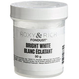 Roxy & Rich 50 Gram Bright White Fondust Hybrid Food Color