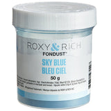 Roxy & Rich 50 Gram Sky Blue Fondust Hybrid Food Color