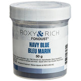 Roxy & Rich 50 Gram Navy Blue Fondust Hybrid Food Color