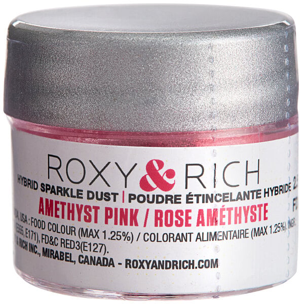 Roxy & Rich 2.5 Gram Amethyst Pink Sparkle Dust