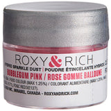 Roxy & Rich 2.5 Gram Bubble Gum Pink Sparkle Dust