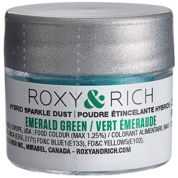 Roxy & Rich 2.5 Gram Emerald Green Sparkle Dust