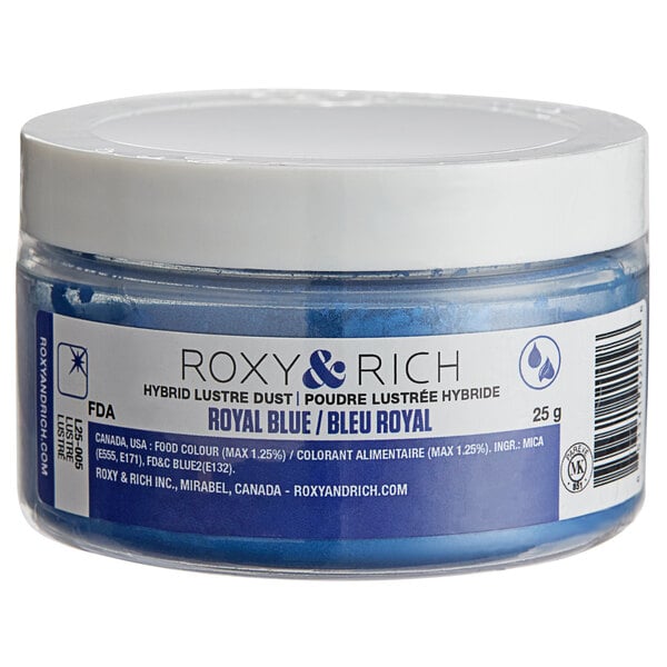 Roxy & Rich 25 Gram Royal Blue Lustre Dust