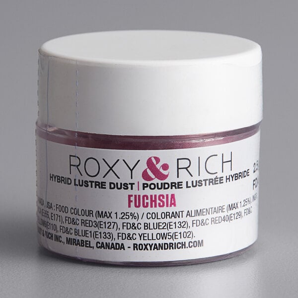 Roxy & Rich 2.5 Gram Fuchsia Lustre Dust