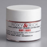 Roxy & Rich 2.5 Gram Ruby Lustre Dust