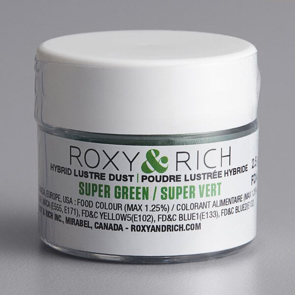 Roxy & Rich 2.5 Gram Super Green Lustre Dust