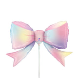 Foil Balloon Multicolor Bow Mini Shape