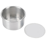 Aluminum Removable Bottom Pans for Cakes & Cheesecakes, Choose from 3" to 10"