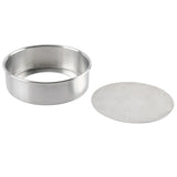 Aluminum Removable Bottom Pans for Cakes & Cheesecakes, Choose from 3" to 10"