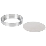 Aluminum Removable Bottom Pans for Cakes & Cheesecakes, Choose from 3" to 10"