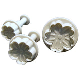 Ateco Plunger Cutters, Set of 3, Gerbera Daisy - 1951