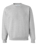 Sudadera unisex con cuello redondo Gildan DryBlend de forro polar