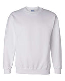 Sudadera unisex con cuello redondo Gildan DryBlend de forro polar