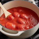 Conte #10 Can Whole Peeled Plum Tomatoes in Puree - 6/Case
