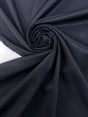 Blue Jacquard Blend Fabric