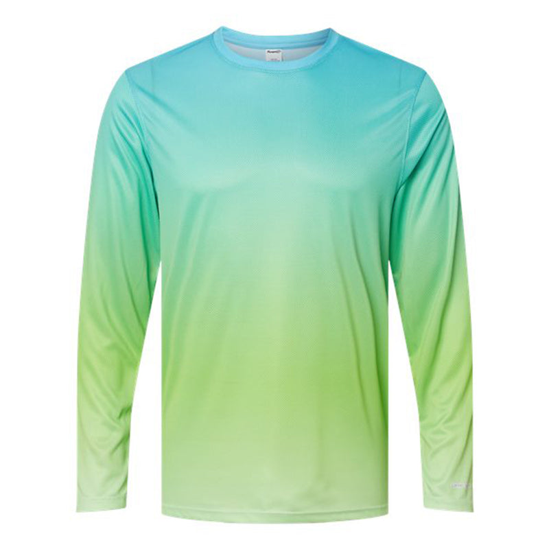 Barbados Performance Pin Dot Long Sleeve T-Shirt