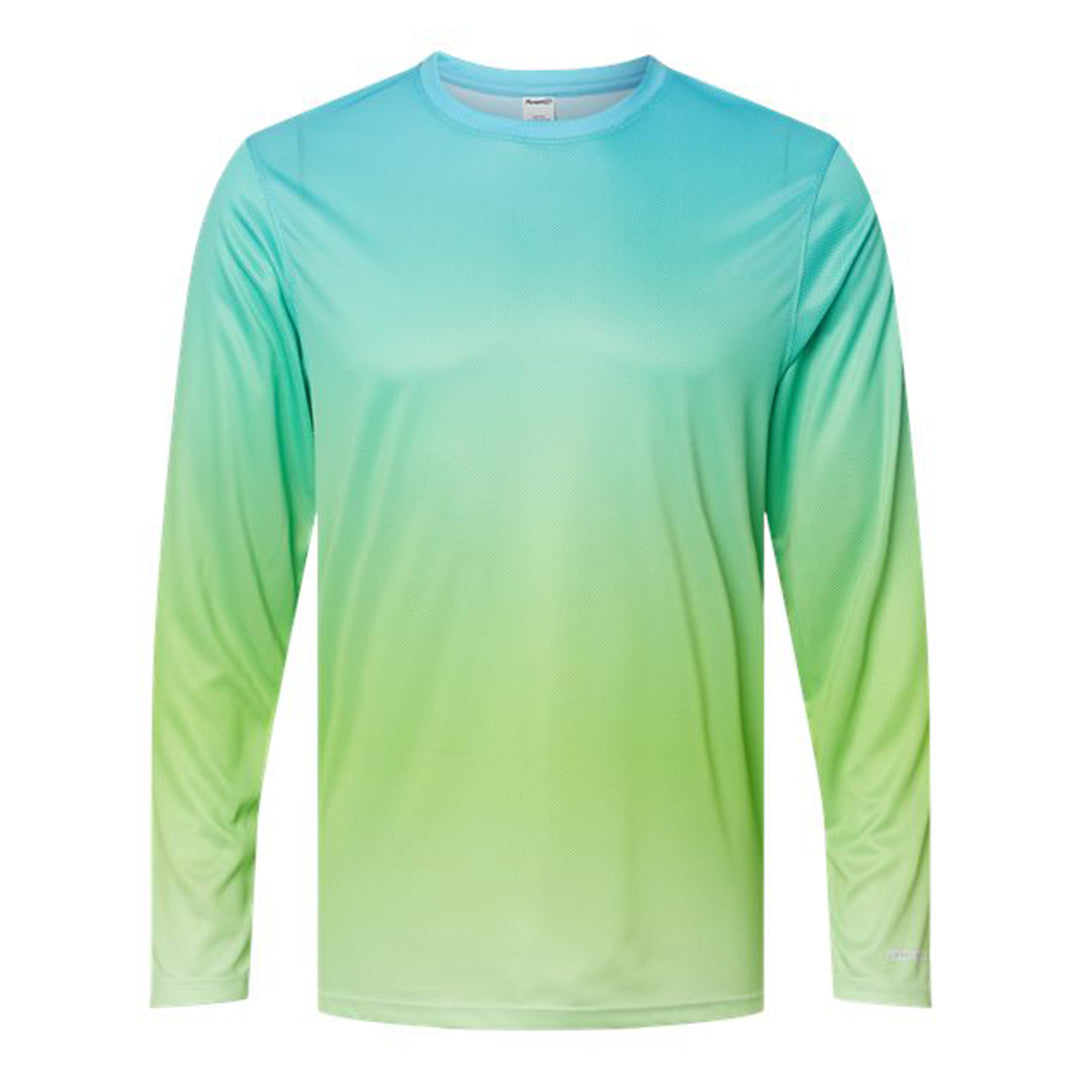 Barbados Performance Pin Dot Long Sleeve T-Shirt