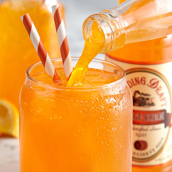 Reading Soda Works Orange Cream 12 fl. oz. - 12/Case