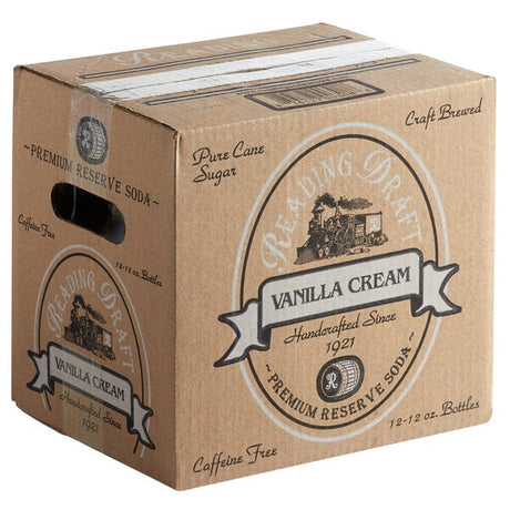 Reading Soda Works Vanilla Cream 12 fl. oz. - 12/Case
