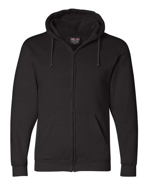 Bayside Unisex USA-Made Full-Zip Hooded Sweatshirt