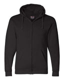 Bayside Unisex USA-Made Full-Zip Hooded Sweatshirt