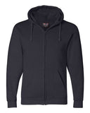 Bayside Unisex USA-Made Full-Zip Hooded Sweatshirt