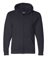 Bayside Unisex USA-Made Full-Zip Hooded Sweatshirt