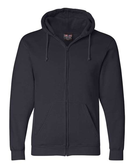 Bayside Unisex USA-Made Full-Zip Hooded Sweatshirt