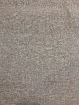 Sabra Stone Polyester Cotton Sheer Fabric - Stone Linen Look, 55" Width (1 Yard)