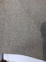 Sabra Stone Polyester Cotton Sheer Fabric - Stone Linen Look, 55" Width (1 Yard)