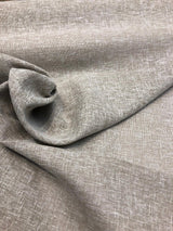 Sabra Stone Polyester Cotton Sheer Fabric - Stone Linen Look, 55" Width (1 Yard)