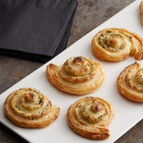 Fiera Foods Puff Pastry Dough Sheet 10" x 15" - 15/Case