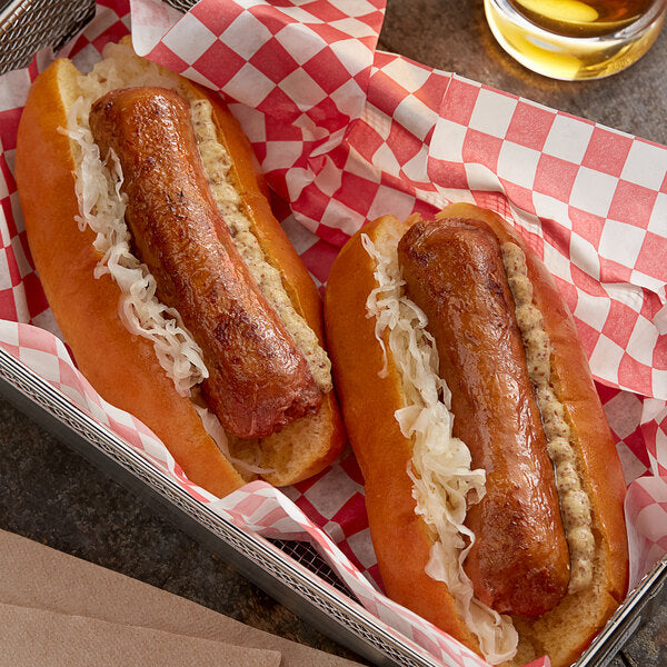 Beyond Meat Plant-Based Vegan Original Bratwurst Sausage 3.5 oz. - 50/Case
