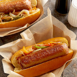 Beyond Meat Plant-Based Vegan Sweet Mild Italian Bratwurst Sausage 3.5 oz. - 50/Case