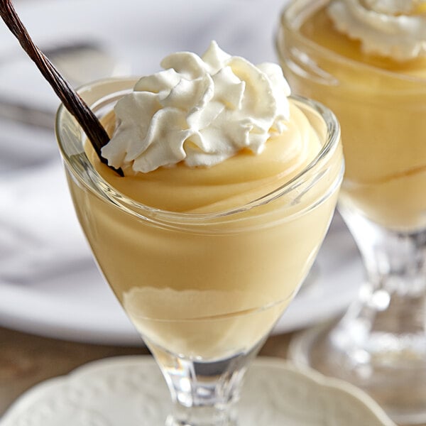 Cafe Classics Trans Fat Free Vanilla Pudding #10 Can - 6/Case