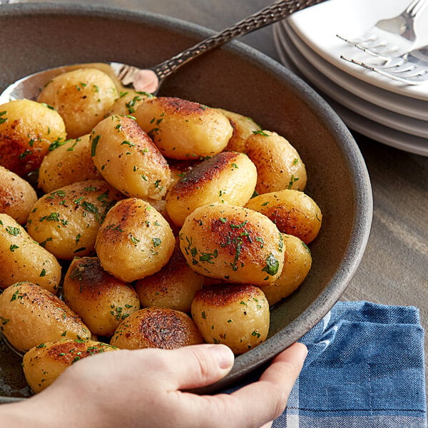 #10 Can Medium Whole Skinless White Potatoes - 6/Case